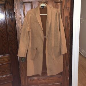 Joan Vass New York Suede Jacket